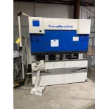 Trumpf TrumaBend C60 hydraulic press brake unit, serial no B0201A0079, tonnage 61 sh ton, max stroke