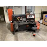 Amada steel shear, 48.03 in w x 0.126 in thk, stroke 75 SPM, model M-1232, serial 1230917, 230/460