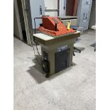 Simard clicking press with large cutting table, serial 69503