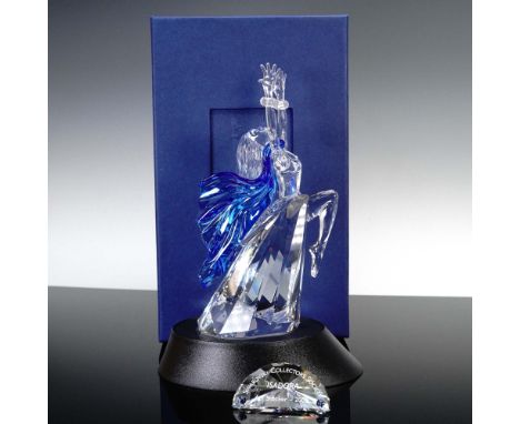 Magnificent Swarovski Crystal figurine titled Isadora " The Magic of Dance, designed by Adi Stocker and produced in 2002 as p