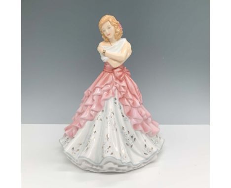 Graceful Royal Doulton Pretty Ladies figurine titled Bethany, model HN5561. Crafted from fine bone china, this figurine featu