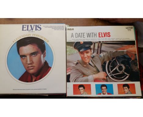 POP MUSIC, Elvis Presley records, inc. LPs (38), A Date With, Burning Love, For Everyone, The 56 Sessions, Girls Girls Girls,