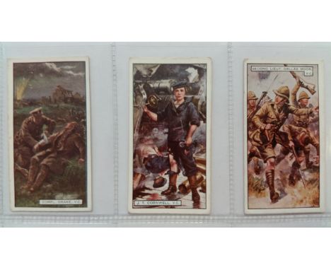 MILITARY, complete (10), inc. Wills, Victoria Cross Heroes (2) &amp; VCs (all overseas), Allied Army Leaders; Players, Milita