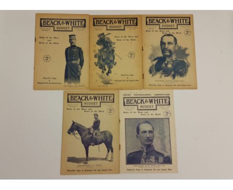 MILITARY, magazines, inc. Black &amp; White Budget (vol III, nos. 44-48), Glimpses of the Navy, United States; Navy &amp; Arm