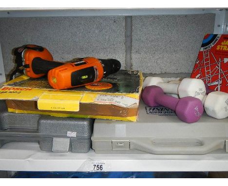A quantity of tools.