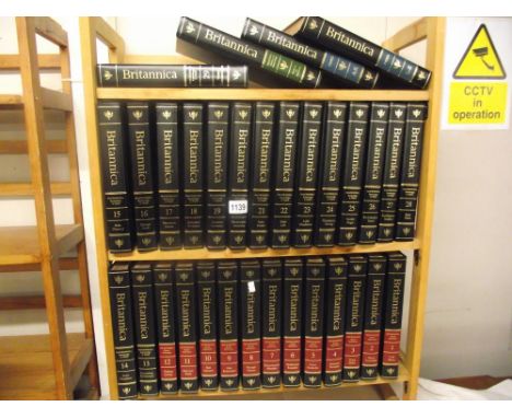 32 volumes of Encyclopedia Britannica including indices and guides 