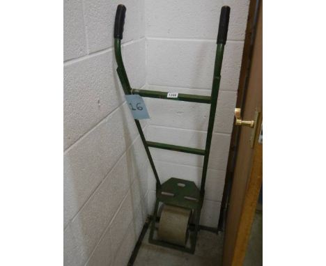 An early 20th century garden roller in good condition.
