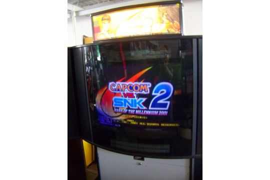 Capcom Vs Snk2 Showcase Arcade Game Item Is In Used Condition Evidence Of Wear And Commercial