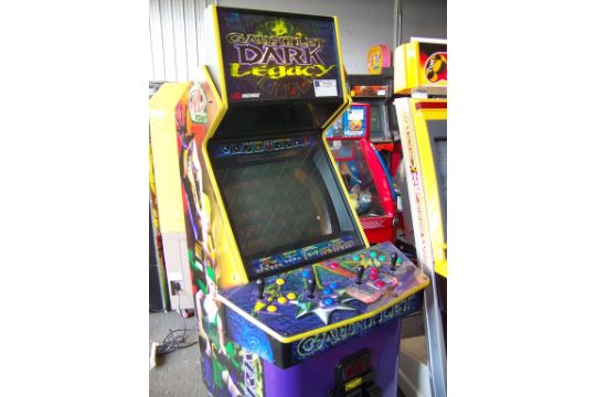 Gauntlet Dark Legacy Arcade Game Atari Dedicated Item Is In Used