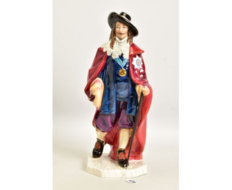 A LARGE ROYAL DOULTON LIMITED EDITION PRESTIGE FIGURE 'KING CHARLES I', HN3459 No. 263 of 350 of the figure by C.J. Noke and 