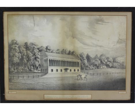 George Draper (architect) - 'A Sketch of the new Race Stand, built at Goodwood for His Grace the Duke of Richmond', 19th cent