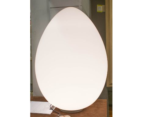 UOVO TABLE LAMP, by Fontana Arte, designed by Storico, 1972, 60cm H.