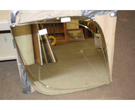 RETRO BEVELLED ABSTRACT WALL MIRROR