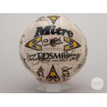 Matt le Tissier autographed testimonial Mitre football.
