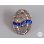 Silver and enamel Football League representative medal, 1960.