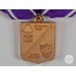 Viv Anderson a gilt-metal Intercontinental Cup medal