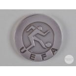 Viv Anderson continental silver Nottingham Forest v. Valencia UEFA Sup Cup Runners-up medal, 1980