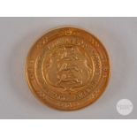 Jack Lambert an Arsenal 15ct gold Football Association Charity Shield medal.