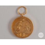 Viv Anderson 9ct gold Sheffield Wednesday v. Arsenal F.A.Cup Runners-up medal, 1992-93