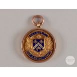 9ct gold and enamel Nelson F.C. Winners medal.