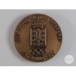 Brian McClair bronze Teresa Herrera Trophy medal, 1984.