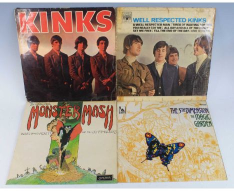 A collection of assorted LPs, mainly being 1960's/70's, to include The Kinks - Just Kinks and Well Respected Kinks, Ronnie La