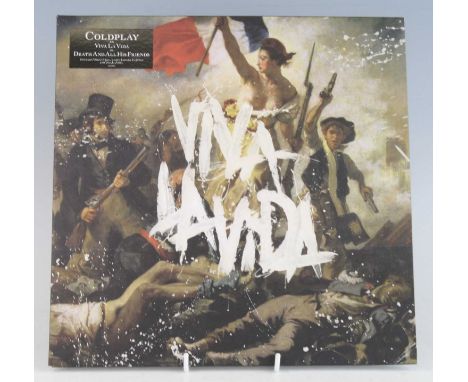 Coldplay, Viva La Vida Or Death And All His Friends, Parlophone 5099921211416, with booklet in stickered gate-fold sleeve. (1