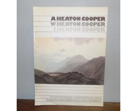 Heaton Cooper Interest: a catalogue from the Exhibition of works by Alfred, William and Julian Heaton Cooper at the Abbot Hal
