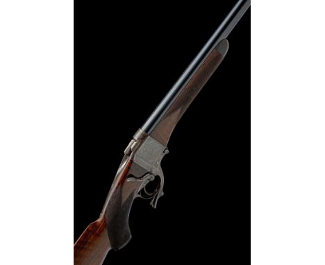 GEORGE GIBBS, BRISTOL A CASED .461 (GIBBS) GIBBS-METFORD FARQUHARSON FALLING-BLOCK BACK-POSITION MATCH RIFLE, serial no. 1448