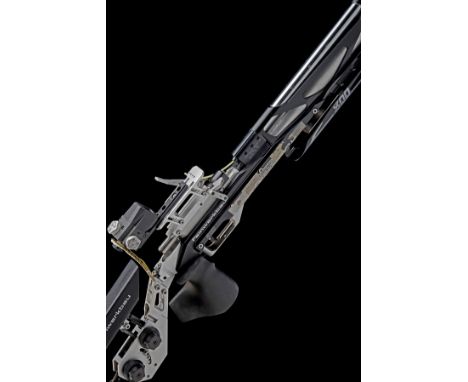 A CASED .177 FEINWERKBAU MODEL 800 PRE-CHARGED PNEUMATIC MATCH AIR-RIFLE, serial no. 16812436, circa 2017, with shrouded 25in