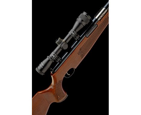 A .22 AIR ARMS TX200HC UNDER-LEVER AIR-RIFLE, serial no. 141698, circa 2005, with blued 12 1/8in. barrel internally threaded 