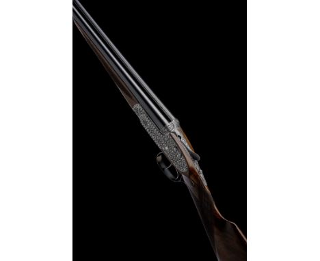 AYA A .410 (3IN. MAGNUM) 'NO.1 'C' MODEL' HAND-DETACHABLE SIDELOCK EJECTOR, serial no. 540620, circa 1979, 26in. nitro choppe