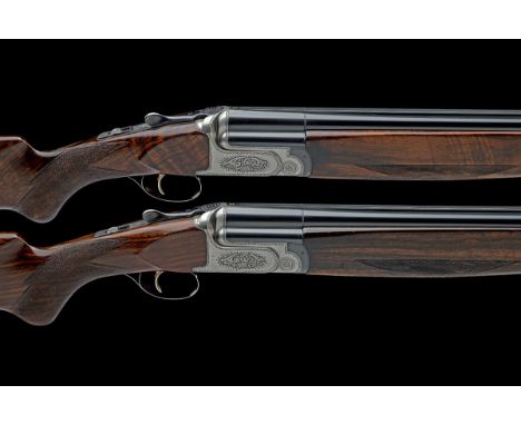 PERAZZI A PAIR OF 12-BORE 'MX12L' SINGLE-TRIGGER TRIGGERPLATE-ACTION OVER AND UNDER EJECTORS, serial no. 117132 / 3, dated 20