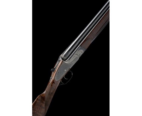 E.J. CHURCHILL A 12-BORE 'THE PREMIERE QUALITY' DOUBLE-TRIGGER OVER AND UNDER PINLESS SIDELOCK EJECTOR PIGEON GUN, serial no.