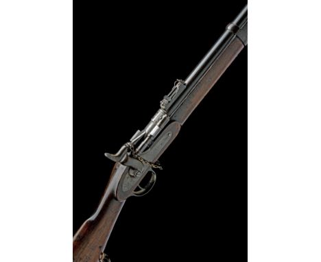 A .577 (SNIDER) TWO-BAND 'MK II** SNIDER' SHORT RIFLE SIGNED BSA CO., no visible serial number, dated for 1865, with 30 1/2in