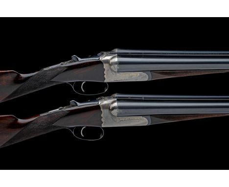 WESTLEY RICHARDS A COMPOSED PAIR OF 12-BORE 'GOLD NAME' SINGLE-TRIGGER 1897 PATENT DETACHABLE-LOCK BOXLOCK EJECTORS, serial n