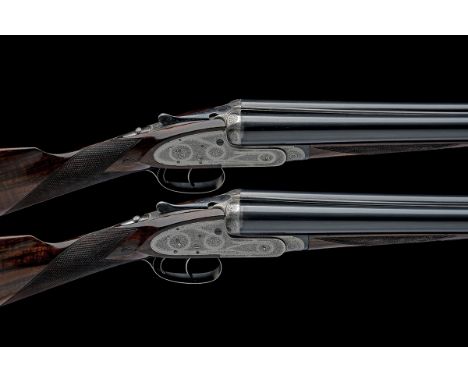J. PURDEY &amp; SONS A PAIR OF 12-BORE SELF-OPENING SIDELOCK EJECTORS, serial no. 24794 / 5, for 1933, 28in. nitro barrels (N