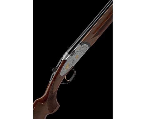 P. BERETTA A 28-BORE 'MOD. 687EL' SINGLE-TRIGGER SIDEPLATED OVER AND UNDER EJECTOR, serial no. L55030B, for 1994, 26 3/8in. n