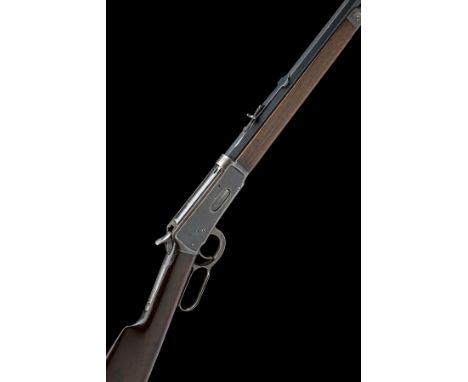 A .32-40 (W&amp;B) WINCHESTER MODEL 1894 LEVER-ACTION SPORTING RIFLE, serial no. 140104, for 1898, with blued octagonal 26in.