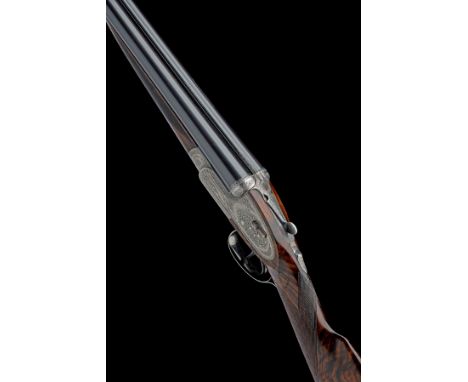 HOLLAND & HOLLAND A 12-BORE 'BADMINTON' HAND-DETACHABLE SIDELOCK EJECTOR, serial no. 34288, for 1946, 28in. nitro chopperlump