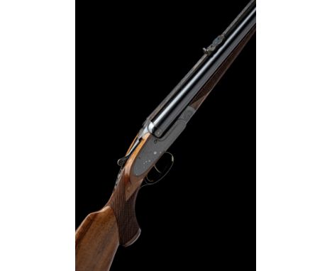 JULES GERVAIS A .405W. SIDELOCK EJECTOR DOUBLE RIFLE, serial no. 7634, for 1927, 24 5/8in. nitro chopperlump barrels, broad r