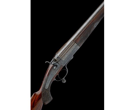 CHARLES MALEHAM, LONDON AN 8-BORE (3 1/2in.) SINGLE-BARRELLED UNDER-LEVER HAMMER FOWLING-PIECE, serial no. 1604, circa 1880, 
