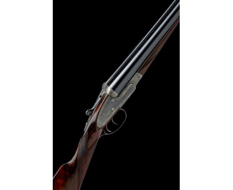 HARRISON &amp; HUSSEY LTD. A LIGHTWEIGHT 12-BORE SIDELOCK EJECTOR, serial no. 3144, circa 1923, 28in. nitro chopperlump barre