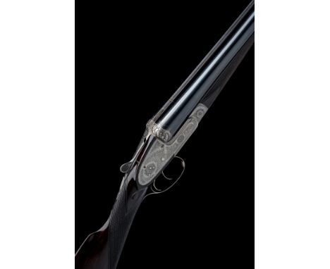 A BELGIAN-MADE 12-BORE SIDELOCK EJECTOR, serial no. 1431, circa 1915, 27 1/2in. nitro reproved barrels, matt rib gold-inlaid 