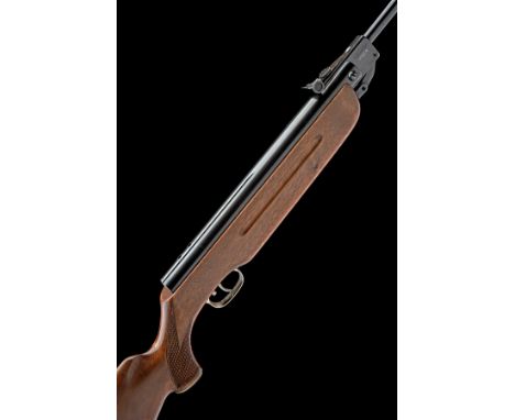 A RARE .177 NORMAN MAY 'VIXEN' WEIHRAUCH HW35 BREAK-BARREL AIR-RIFLE WITH EXPORT STOCK, serial no. 707057, circa 1979, with b