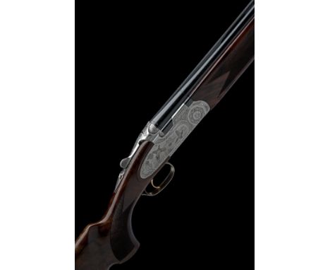 BERETTA A 12-BORE '687 EELL DIAMOND PIGEON' SINGLE-TRIGGER SIDEPLATED OVER AND UNDER EJECTOR, serial no. N58406S, dated 2010,