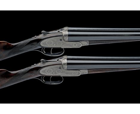 J. PURDEY &amp; SONS A COMPOSED PAIR OF 12-BORE SELF-OPENING SIDELOCK EJECTORS, serial no. 20780 / 21106, for 1914, 28in. nit
