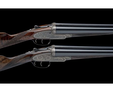 J. PURDEY &amp; SONS A PAIR OF 12-BORE SELF-OPENING SIDELOCK EJECTORS, serial no. 22796 / 7, for 1924, 30in. Whitworth-steel 