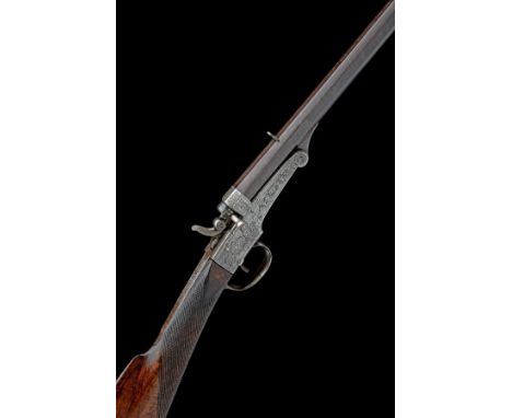 AN 80-BORE NEEDLEFIRE SINGLE-SHOT RISSACK PATENT SPORTING RIFLE MARKED WESTLEY RICHARDS, serial no. 2980, Belgian circa 1865,