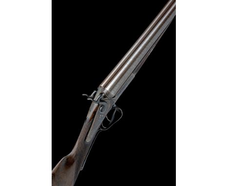 J. PURDEY A 12-BORE 1863 PATENT (SECOND PATTERN) PUSH-FORWARD THUMBHOLE UNDERLEVER HAMMERGUN, serial no. 8207, for 1869, 29 1